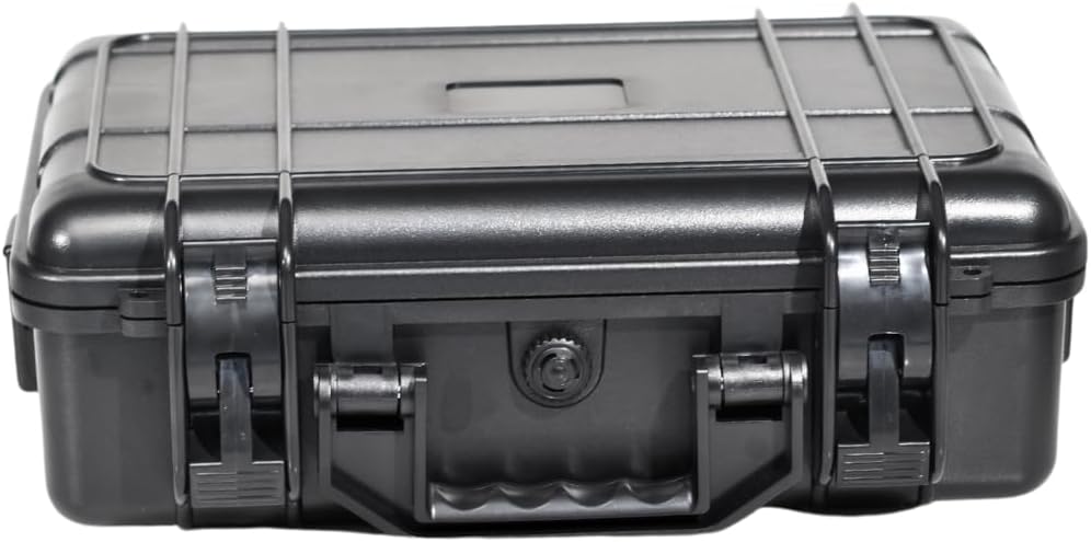 Waterproof Hard Case for Insta360 X5/X4 – Hard Protective Storage Box with Waterproof & Shockproof Design, EVA Interior for X5 Camera, Dive Housing, Batteries, Stick (27cm), Size 345x230x110mm
