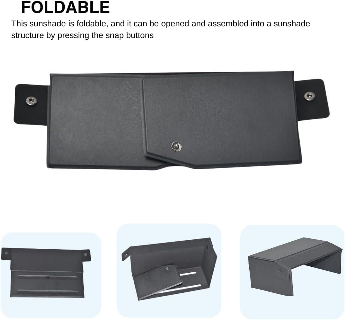 Fotoleey Phone Fence Mount with Shade for Tennis, Baseball Games, Camera Fence Holder with Shade, Support Recording While Charging, Adjustable, Easy Installation