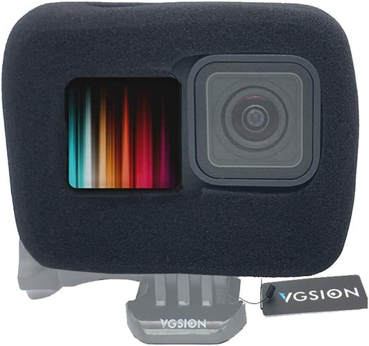 Wind Muff for GoPro Hero 13/12/11/10/9 Black - Foam Microphone Cover for Wind Noise Reduction, Clear Audio Recording Accessory (Fits Hero 13/12/11/10/9)