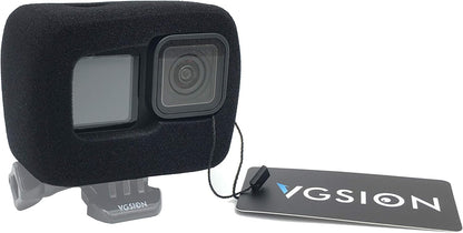 Wind Muff for GoPro Hero 13/12/11/10/9 Black - Foam Microphone Cover for Wind Noise Reduction, Clear Audio Recording Accessory (Fits Hero 13/12/11/10/9)